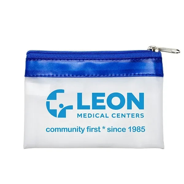 VINYL TRAVEL POUCH