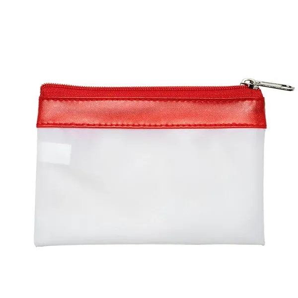 VINYL TRAVEL POUCH