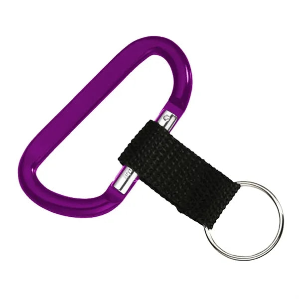 Carabiner with Strap