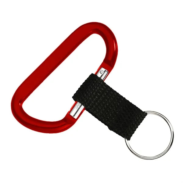 Carabiner with Strap