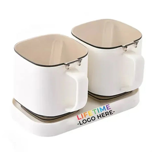 Seasoning Box Set, with Lids and Spoon