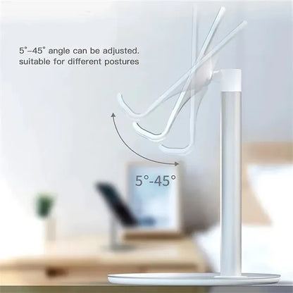 Adjustable Phone Stand with Storage Tray