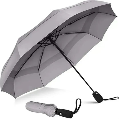 Double Automatic Folding Windproof Umbrella