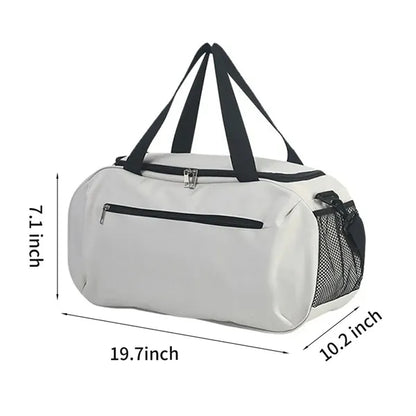 Travel Sports Gym Yoga Tote Bag with Multi Compartments