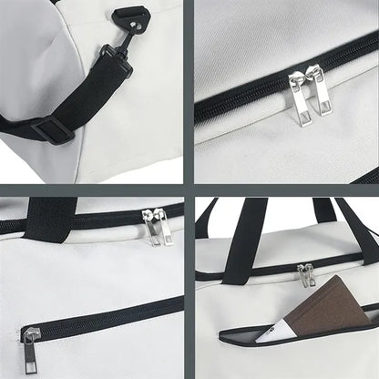 Travel Sports Gym Yoga Tote Bag with Multi Compartments