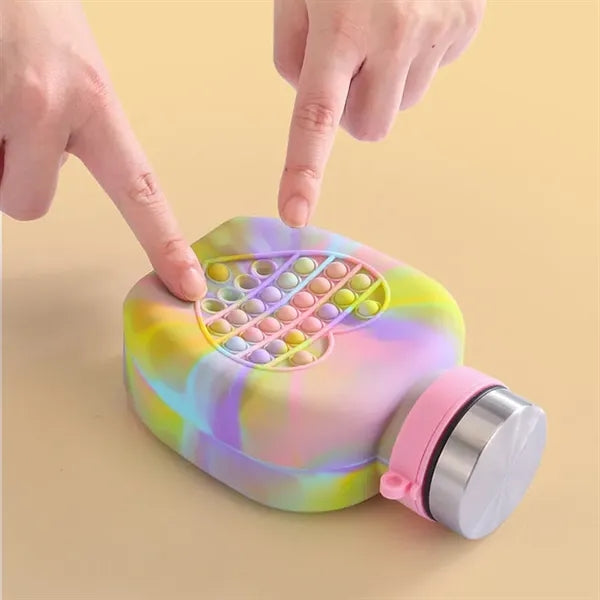 Unicorn Heart Silicone Travel Bottle