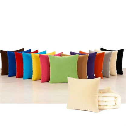 2-in-1 Custom Pillow Blanket for Car Travel and Home Use