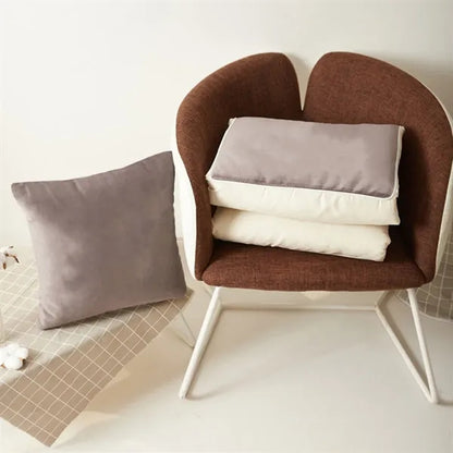 2-in-1 Custom Pillow Blanket for Car Travel and Home Use