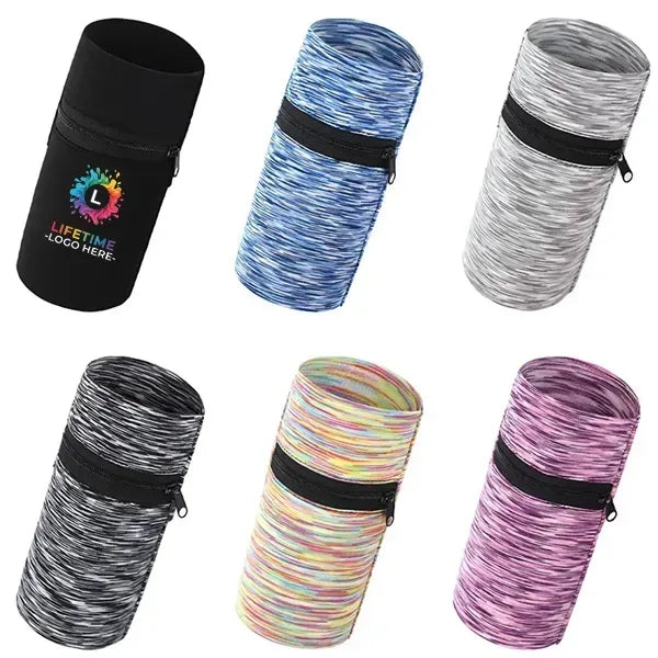 Wrist Pouch, Pocket Wallet with Zippered