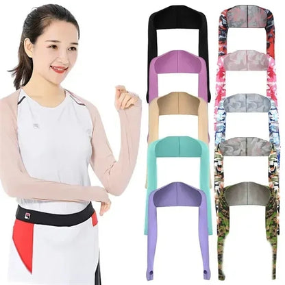 Cooling Shawl Arm Sleeves Sun Uv Protection Cooler Shrug
