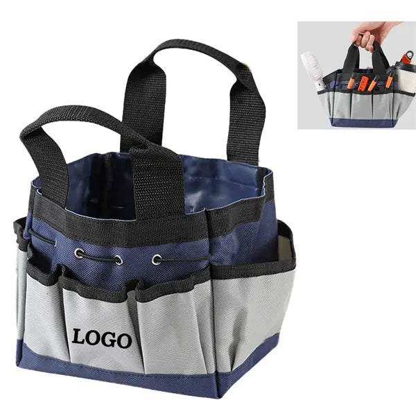 Waterproof Garden Tool Bag with 7 Pockets