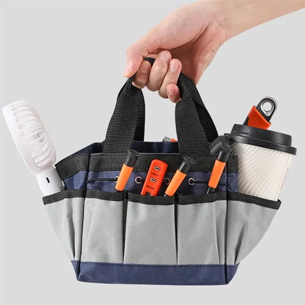 Waterproof Garden Tool Bag with 7 Pockets