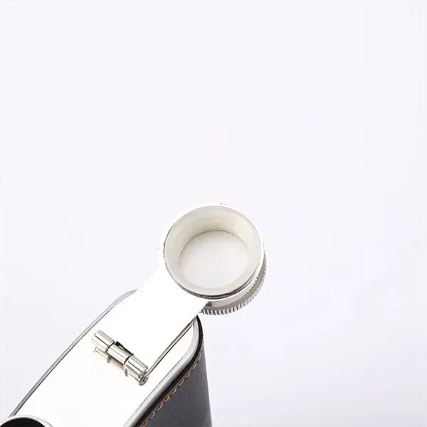 304 Stainless steel leather 18OZ wine flask