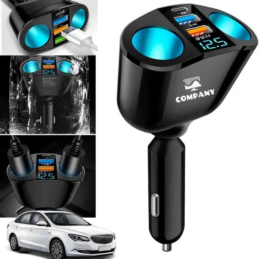 Dual-port Car Charger Adapter