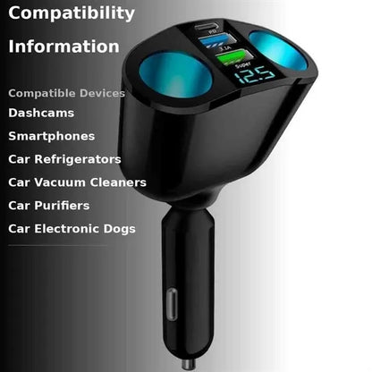 Dual-port Car Charger Adapter