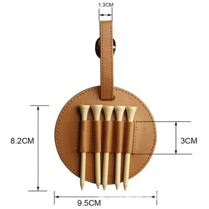 Golf Tees Holder Carry Pouch Bag