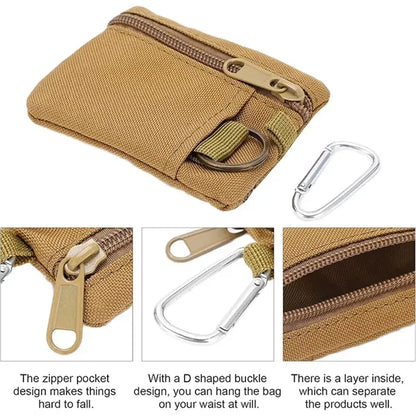 Tactical Mini Clip-On Waist Pouch For Outdoor & Travel