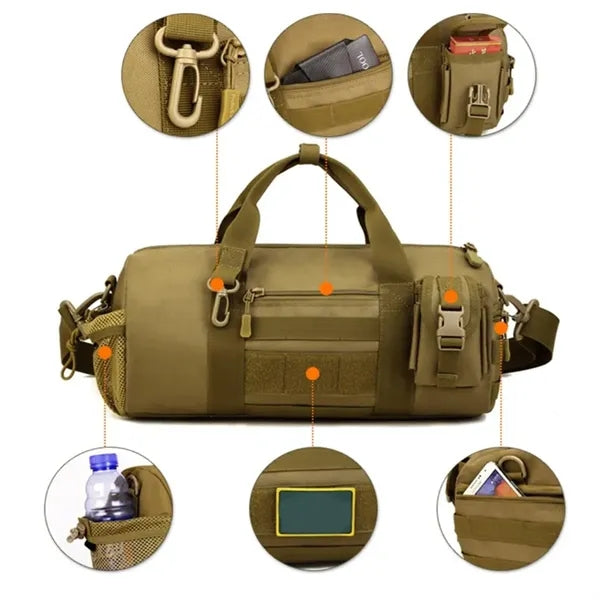20L Tactical Duffel Bag with Shoulder Strap