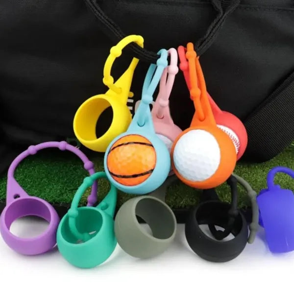 Custom Silicone Golf Ball Keychains