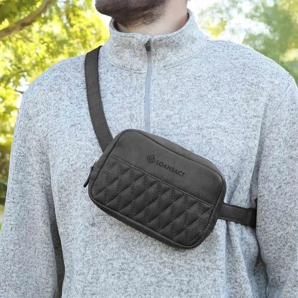 Brea Canyon Leather Cross Body Bag