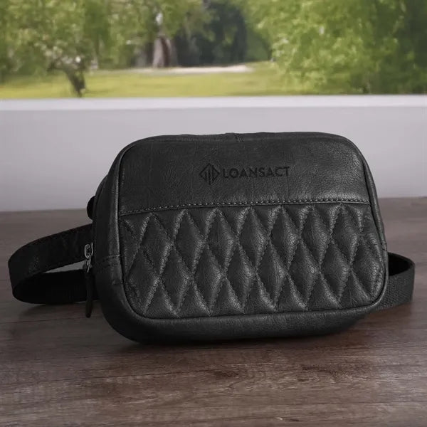 Brea Canyon Leather Cross Body Bag