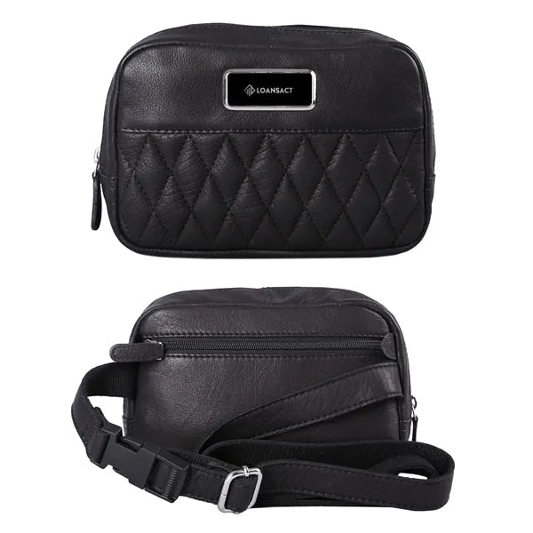 Brea Canyon Leather Cross Body Bag