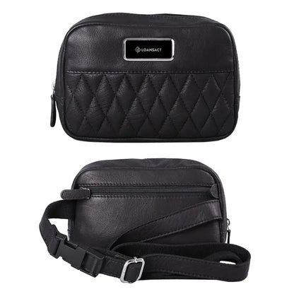 Brea Canyon Leather Cross Body Bag