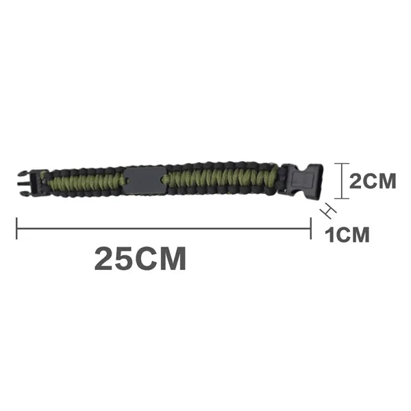 Handmade Paracord Survival Bracelet