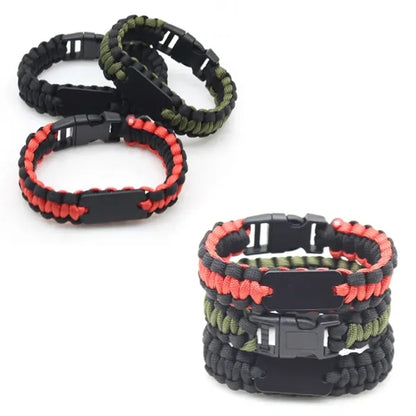Handmade Paracord Survival Bracelet
