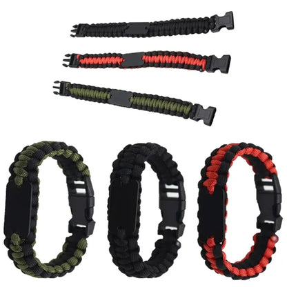 Handmade Paracord Survival Bracelet