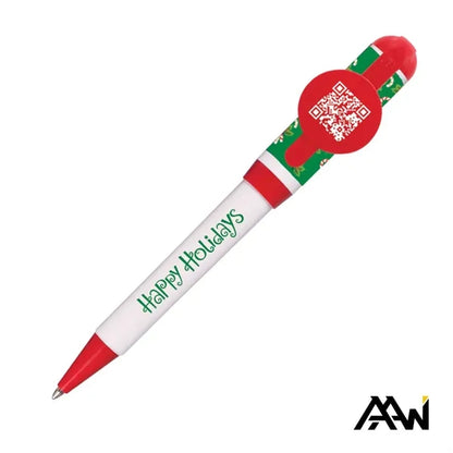 Jumbo QR Billboard Twist Pen - Decorated Cap