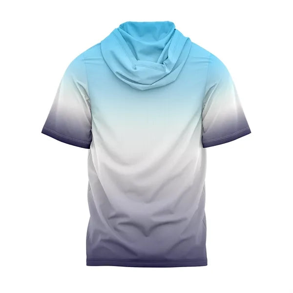 Unisex & Kids' Sublimation 150G Interlock SS Hooded T-Shirt