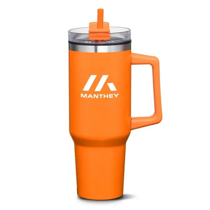 Benidorm Handle Travel Mug w/Straw - 40oz