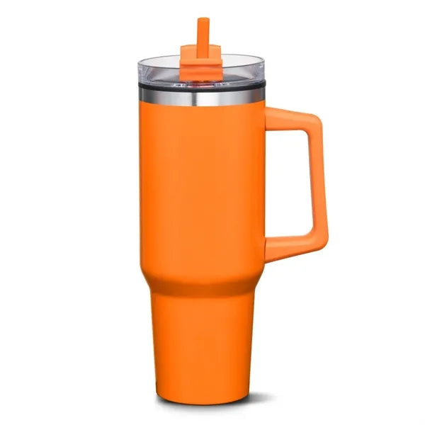 Benidorm Handle Travel Mug w/Straw - 40oz