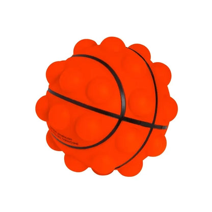 Basketball Shape Push Pop Fidget Sensory Toy