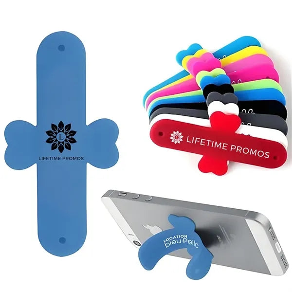 Soft Silicone U-Shaped Mobile Phone Stand Holder