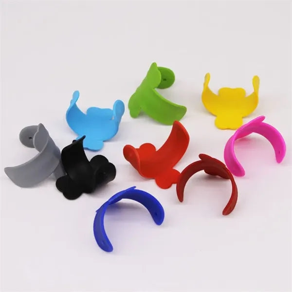 Soft Silicone U-Shaped Mobile Phone Stand Holder