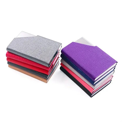 PU Leather Stainless Steel Business Card Holder