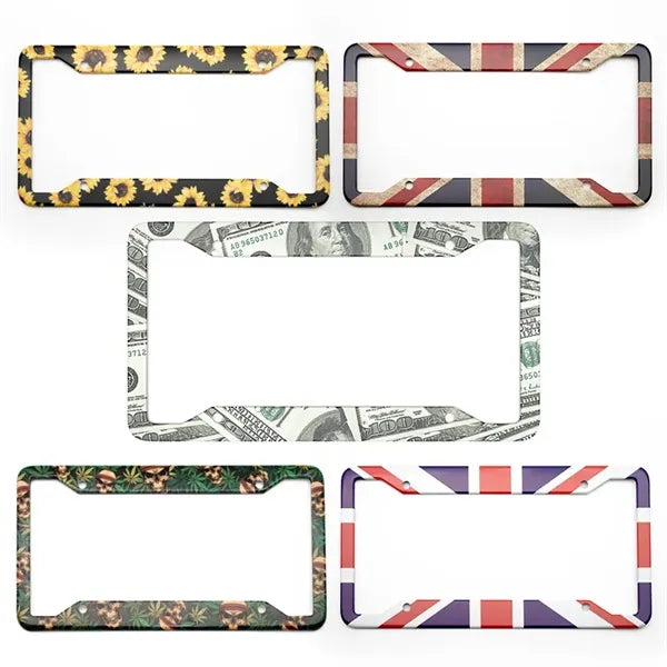 Custom Metal License Plate Frame