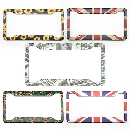 Custom Metal License Plate Frame