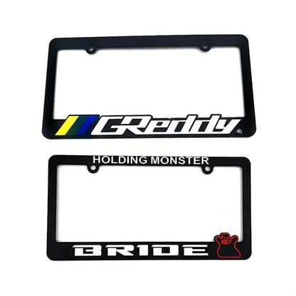 Full Color Raised Letter ABS License Plate Frame