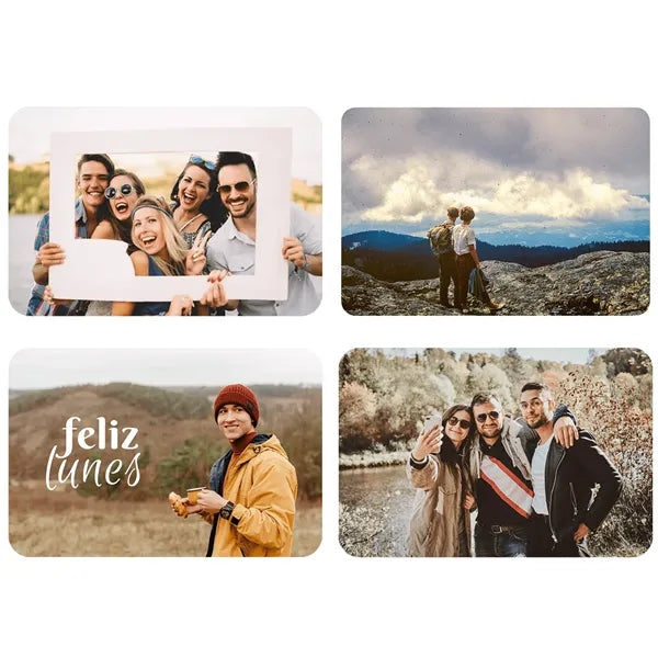 Small 1/4" Thick Rectangular Mouse Pad
