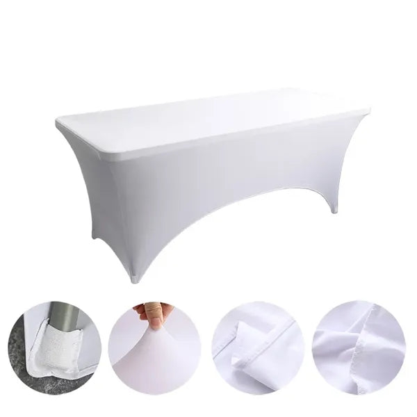 6ft Spandex Table Cloth Fitted Cover