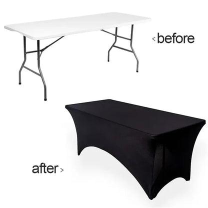 6ft Spandex Table Cloth Fitted Cover