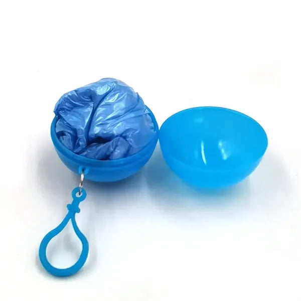 Poncho Ball Key Chain Portable Rain Poncho