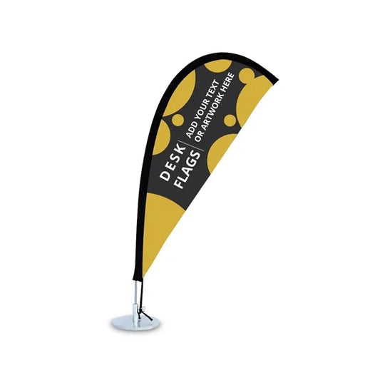 Desk Flags - Teardrop (6.77" x 15")
