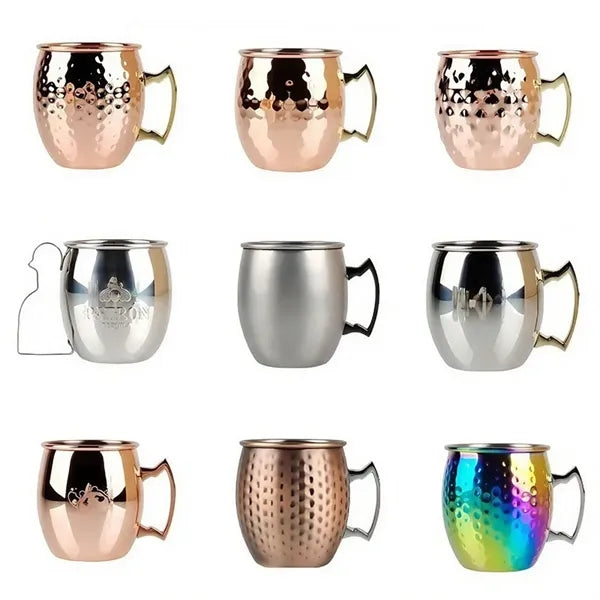 Hammered Copper Moscow Mule Mug 17oz