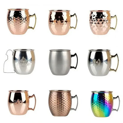 Hammered Copper Moscow Mule Mug 17oz