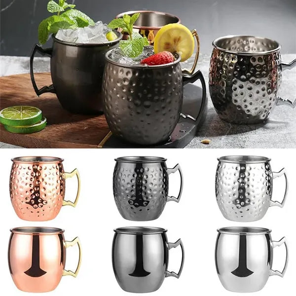 Hammered Copper Moscow Mule Mug 17oz