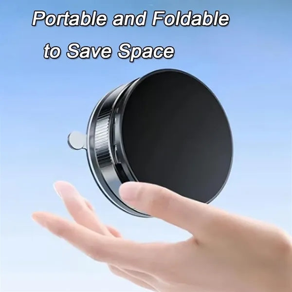 Magnetic Vacuum Car Phone Holder with Suction Cup